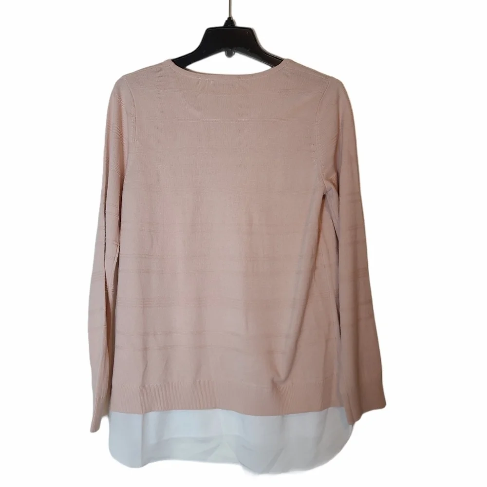 Calvin Klein Blush Pink Pullover Sweatshirt  Soft‎ Cozy Romantic Medium NWT - Picture 7 of 9